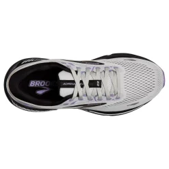 Online Brooks Women's , Adrenaline GTS 23 Running Shoe - Wide Width Grey/Purple/Black