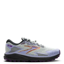 Brooks Women's , Divide 5 Trail Running Shoe Mercury/Ebony/Sweet Lavender