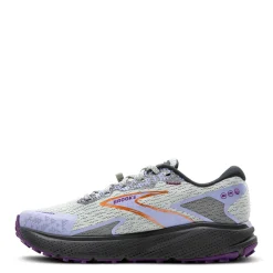 Brooks Women's , Divide 5 Trail Running Shoe Mercury/Ebony/Sweet Lavender
