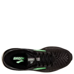 Outlet Brooks Women's , Dyad 11 Running Shoe - Wide Width Black/Ebony/Green
