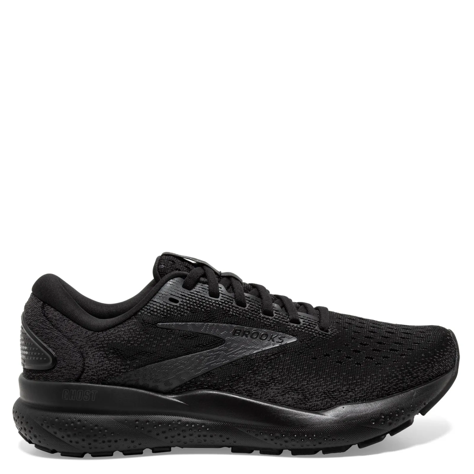 Sale Brooks Women's , Ghost 16 Running Shoe - Wide Width Black/Black
