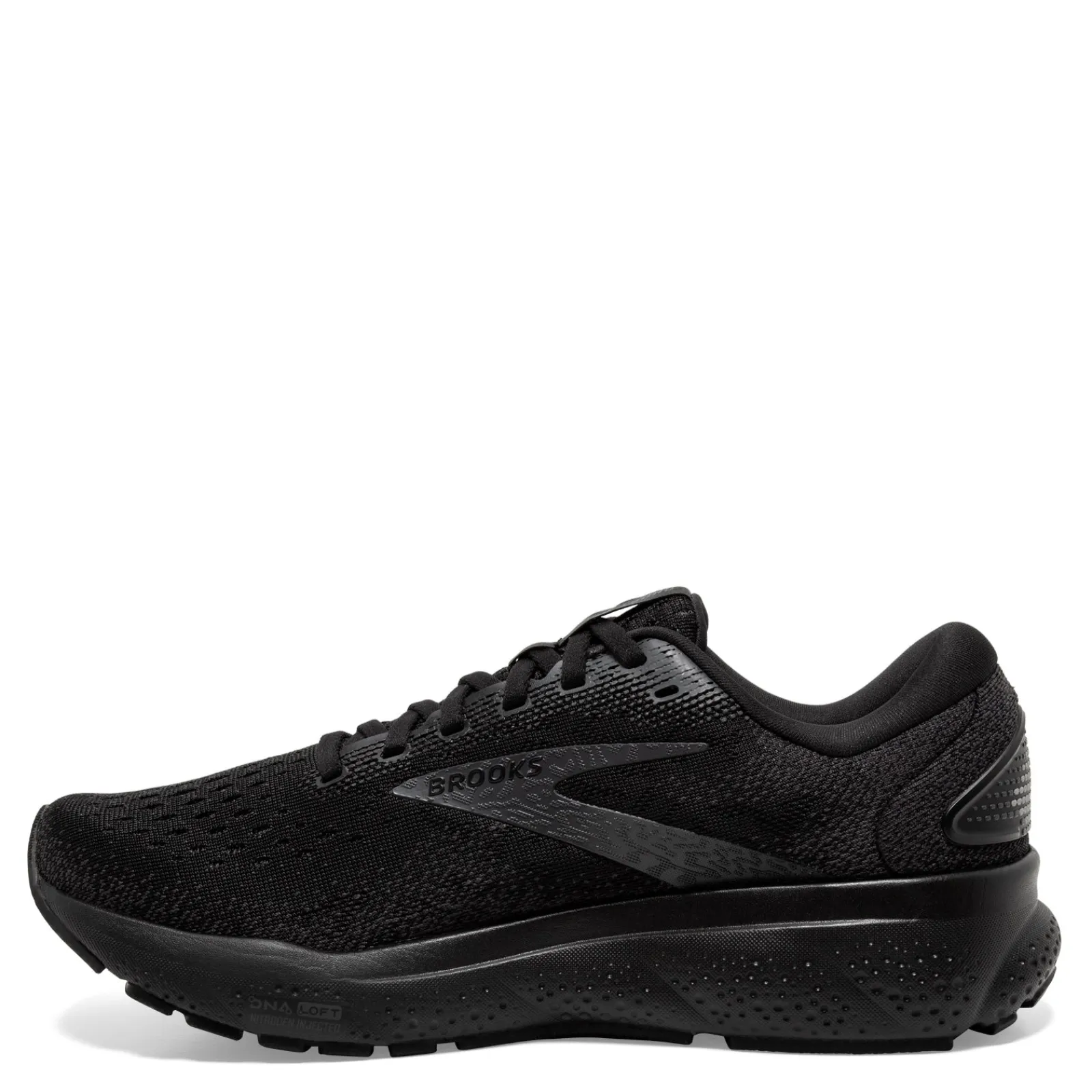 Sale Brooks Women's , Ghost 16 Running Shoe - Wide Width Black/Black