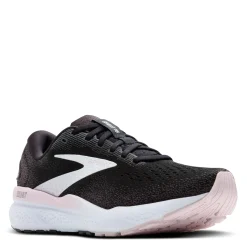 Brooks Women's , Ghost 16 Running Shoe Black/White/Orchid Ice