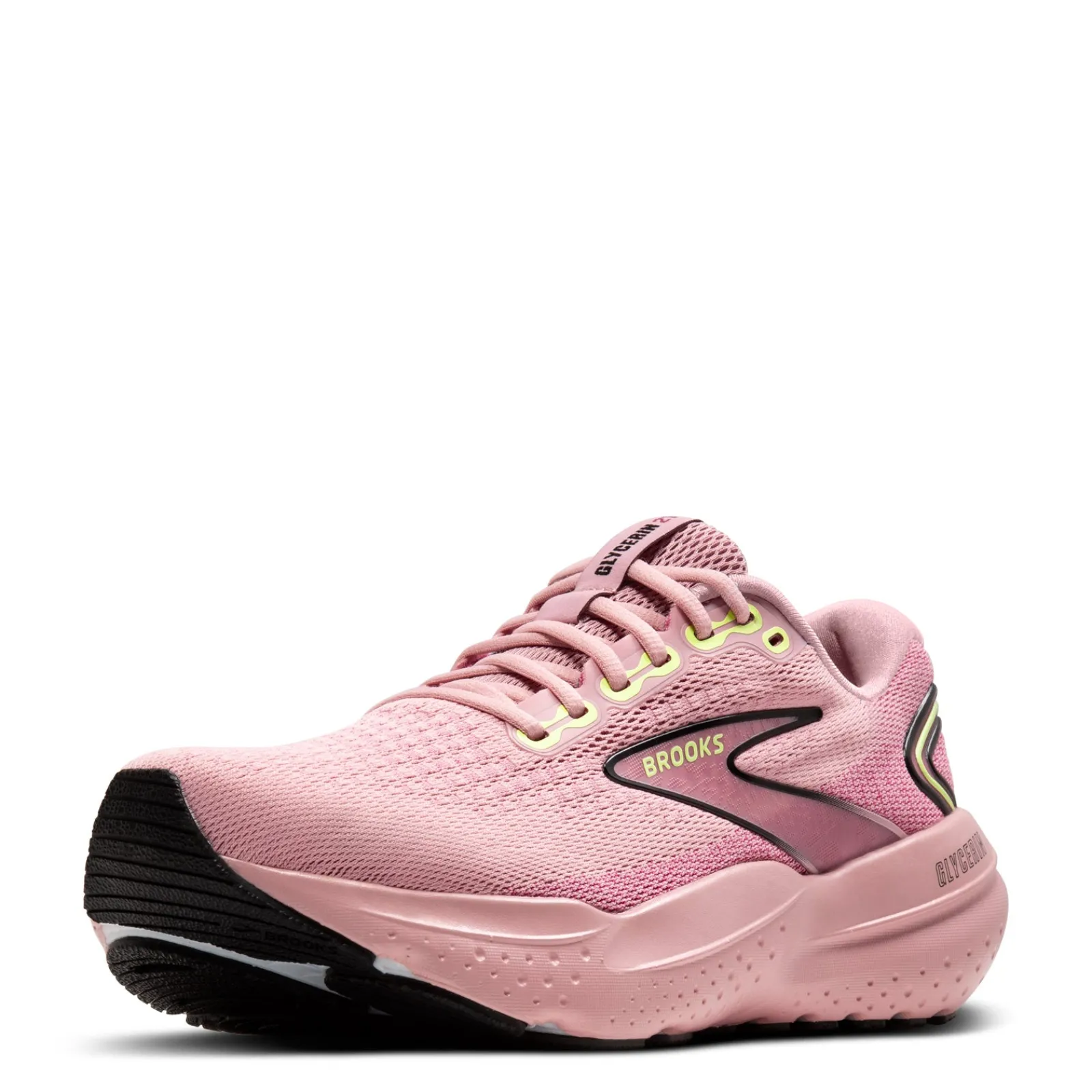 Discount Brooks Women's , Glycerin 21 Running Shoe Zephyr/Violet/Green