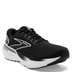 New Brooks Women's , Glycerin GTS 21 Running Shoe - Wide Width Black/Grey/White