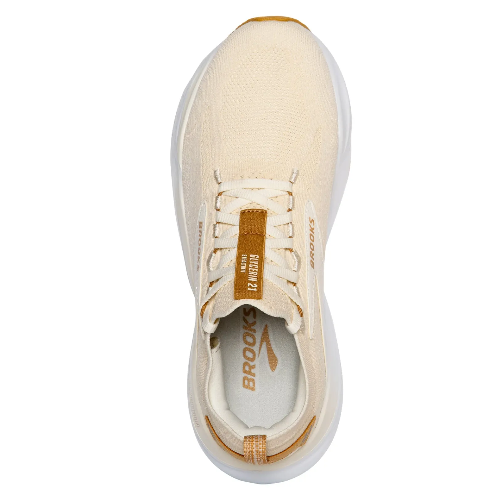 Sale Brooks Women's , Glycerin Stealthfit 21 Running Shoe Marshmallow/Cream/Biscuit