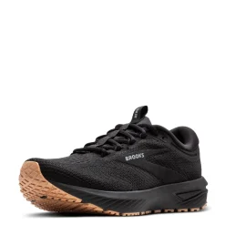 New Brooks Women's , Revel 7 Running Shoe Black/Tan Sole