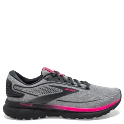 Clearance Brooks Women's , Trace 2 Running Shoe Oyster/Ebony/Pink