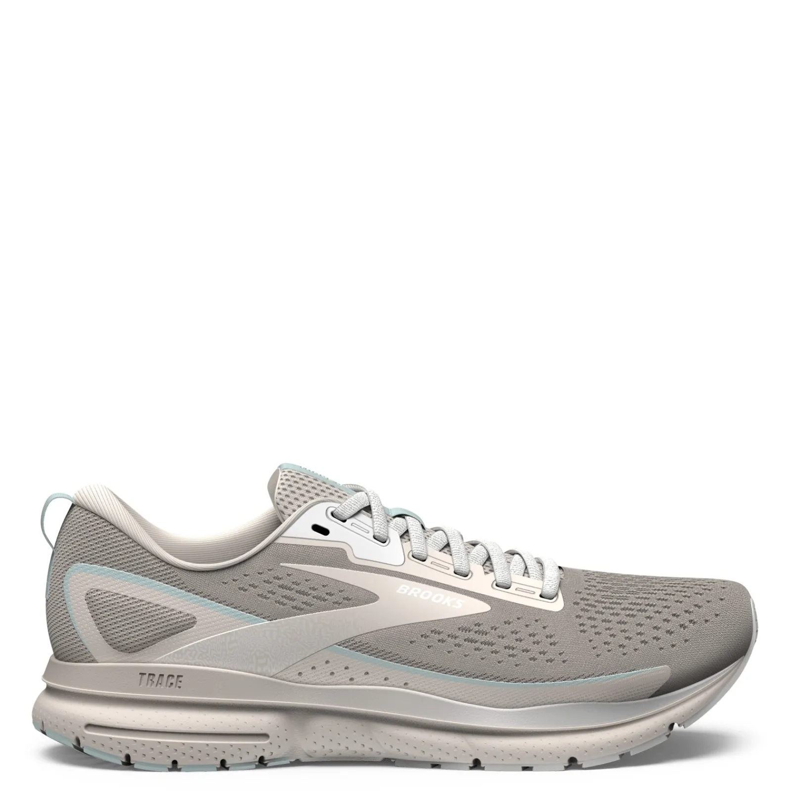 Brooks Women's , Trace 3 Running Shoe Crystal Grey/Blue Glass/White