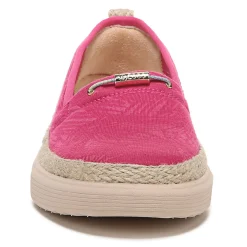 New Bzees Women's , Maui Slip-On Paradise Pink Palm Leaf