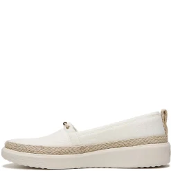 Sale Bzees Women's , Maui Slip-On White Palm Leaf