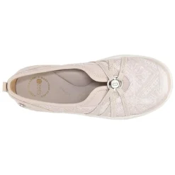 Hot Bzees Women's , Niche Slip-On Beige Multi