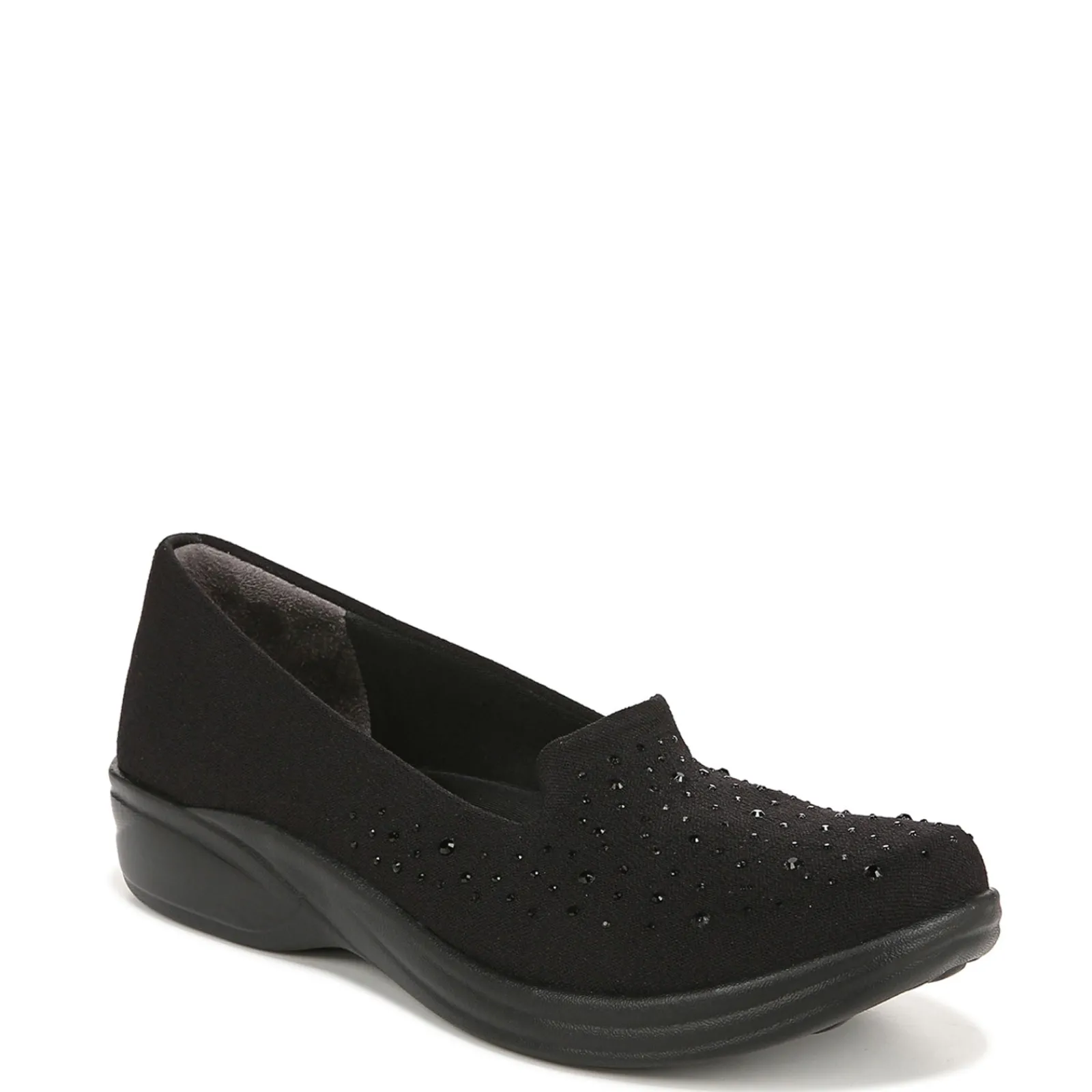 Online Bzees Women's , Poppyseed 3 Slip-On Black