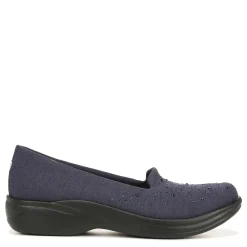 Bzees Women's , Poppyseed 3 Slip-On Navy