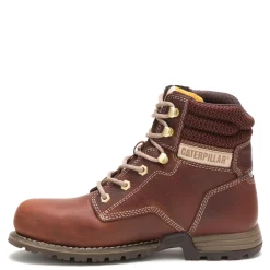 New Caterpillar Women's , Paisley 6 Inch Slip Resistant Steel Toe Work Boot Tawny