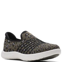 Clarks Women's , Adella Step Slip-On Olive