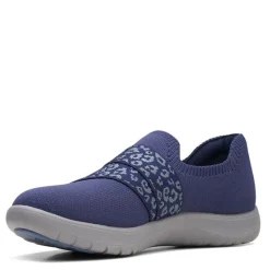 Discount Clarks Women's , Adella Stride Slip-On Navy