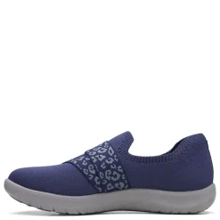 Discount Clarks Women's , Adella Stride Slip-On Navy