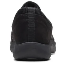 New Clarks Women's , Adella Stroll Sneaker Black