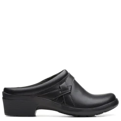 Discount Clarks Women's , Angie Mist Clog Black