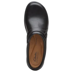 Discount Clarks Women's , Angie Mist Clog Black