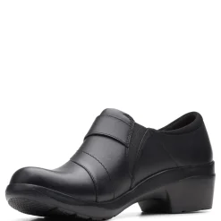 Hot Clarks Women's , Angie Pearl Slip-On Black