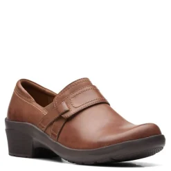 Best Clarks Women's , Angie Poppy Slip-On Tan