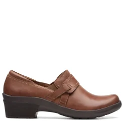 Best Clarks Women's , Angie Poppy Slip-On Tan