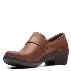 Best Clarks Women's , Angie Poppy Slip-On Tan