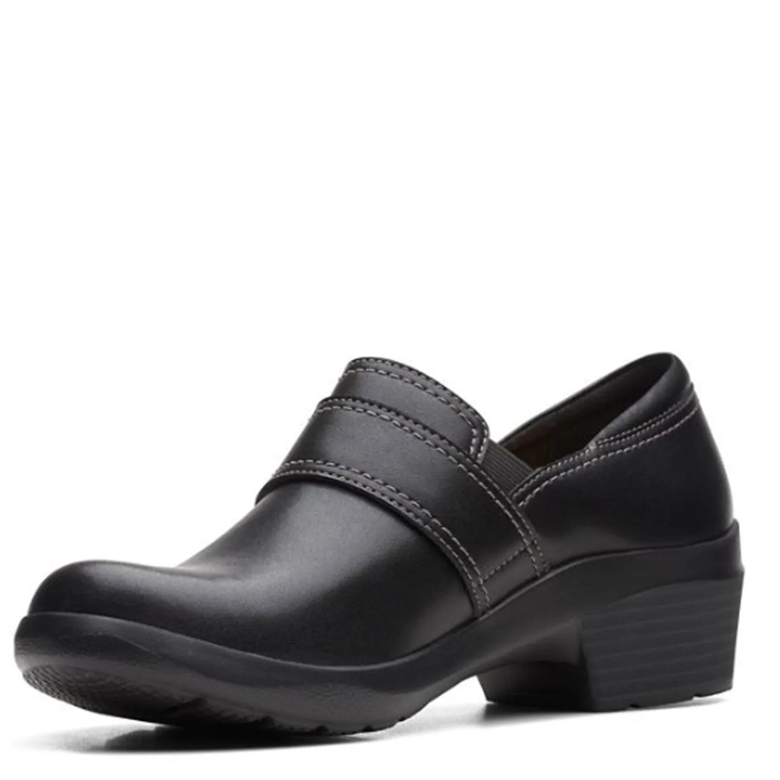 Sale Clarks Women's , Angie Poppy Slip-On Black