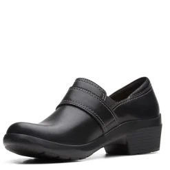 Online Clarks Women's , Angie Poppy Slip-On Black