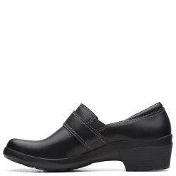 Online Clarks Women's , Angie Poppy Slip-On Black