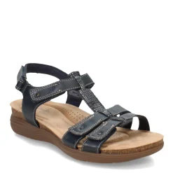 Clearance Clarks Women's , April Cove Sandal Navy