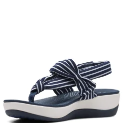 Discount Clarks Women's , Arla Nicole Sandal Navy White