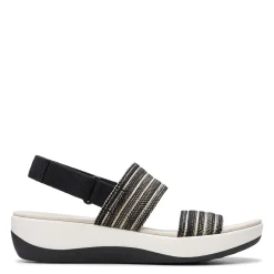 Outlet Clarks Women's , Arla Stroll Sandal Black Combi