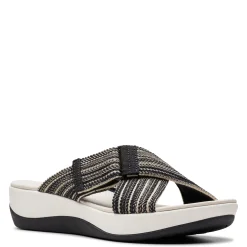 Sale Clarks Women's , Arla Wave Sandal Black Combi