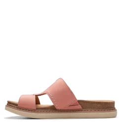 Clarks Women's , Arwell Walk Sandal Peach Nubuck