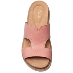 Clarks Women's , Arwell Walk Sandal Peach Nubuck
