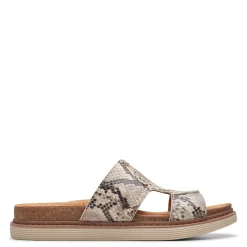 Hot Clarks Women's , Arwell Walk Sandal Snake Print Leather