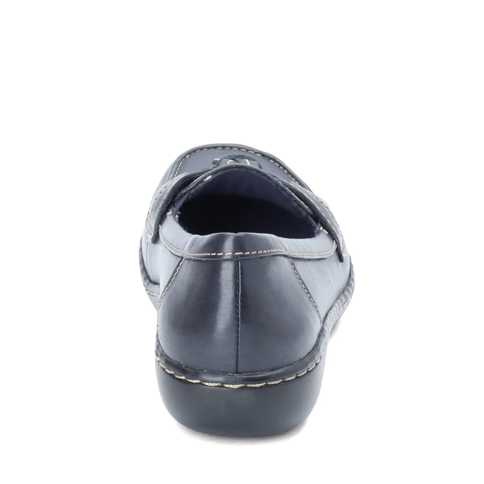 Hot Clarks Women's , Ashland Bubble Loafer Navy