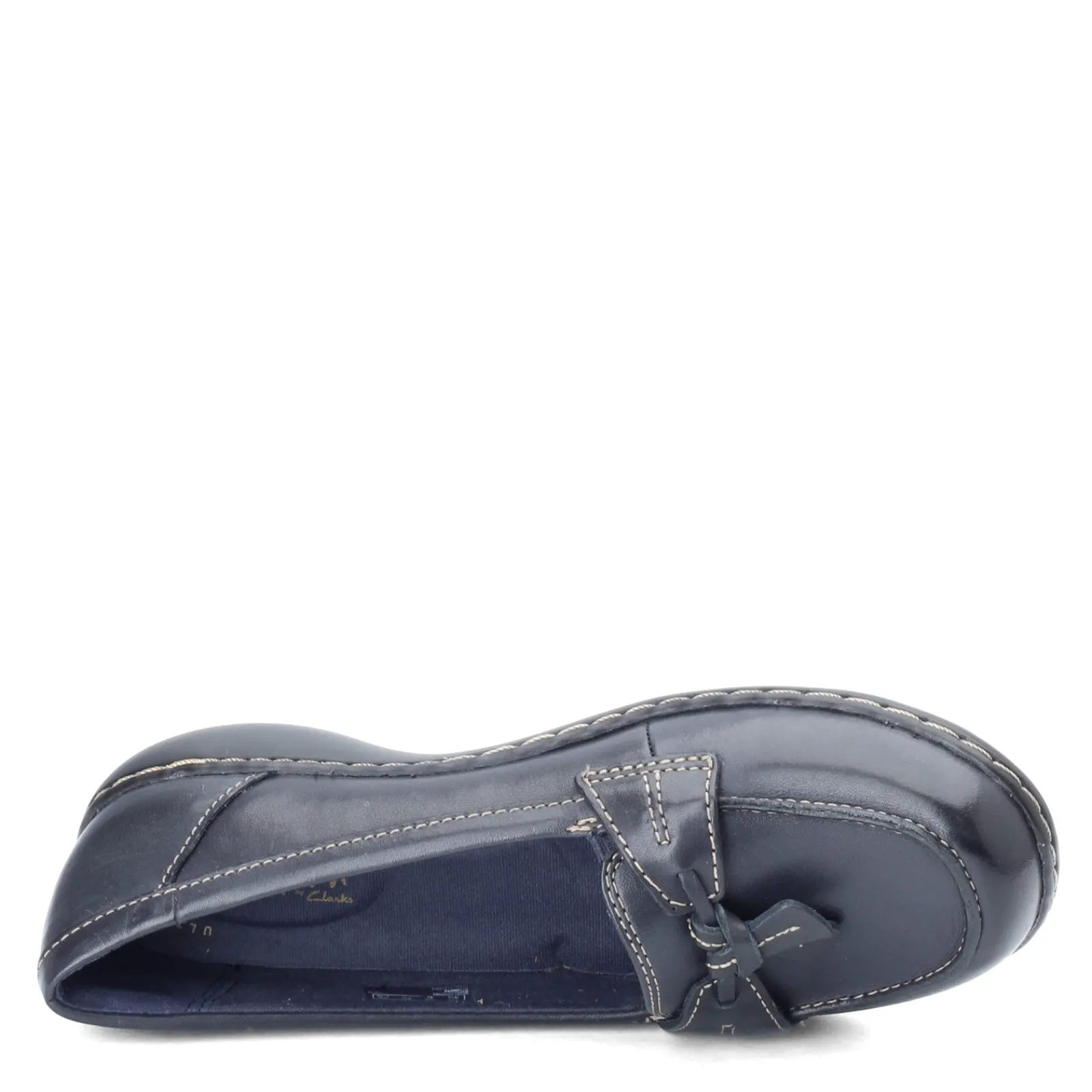 Hot Clarks Women's , Ashland Bubble Loafer Navy