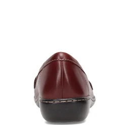 Clarks Women's , Ashland Bubble Loafer Burgundy