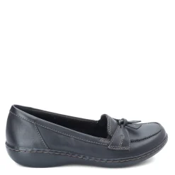 New Clarks Women's , Ashland Bubble Loafer Black