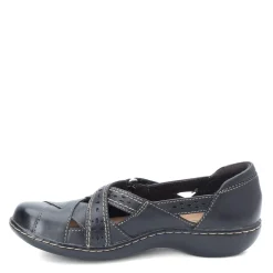 New Clarks Women's , Ashland Spin Slip-On Black