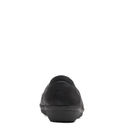 Online Clarks Women's , Ayla Low Slip-On Black