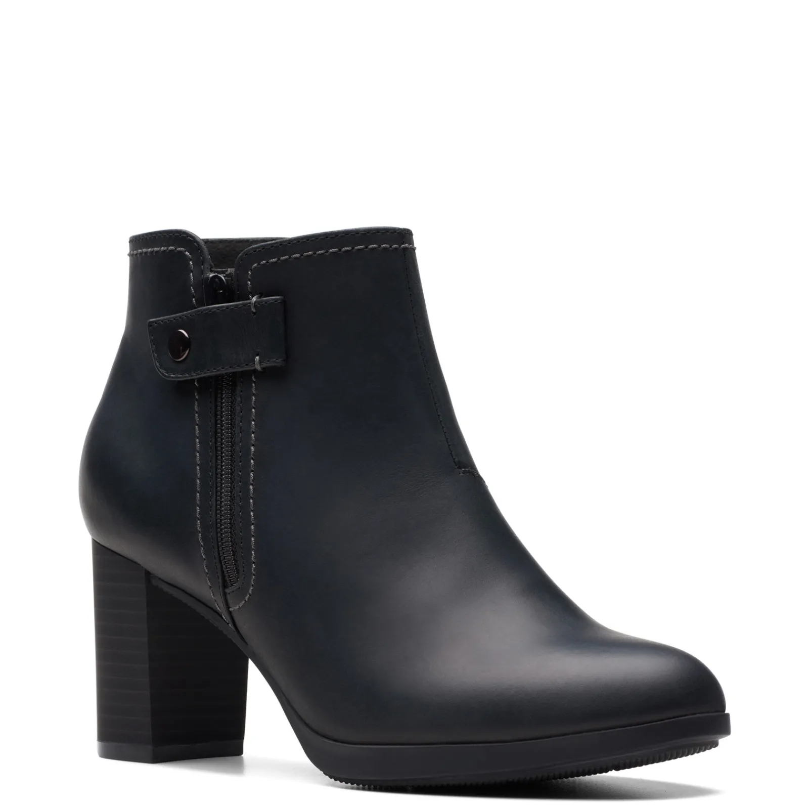 Sale Clarks Women's , Bayla Glow Boot Black Oily
