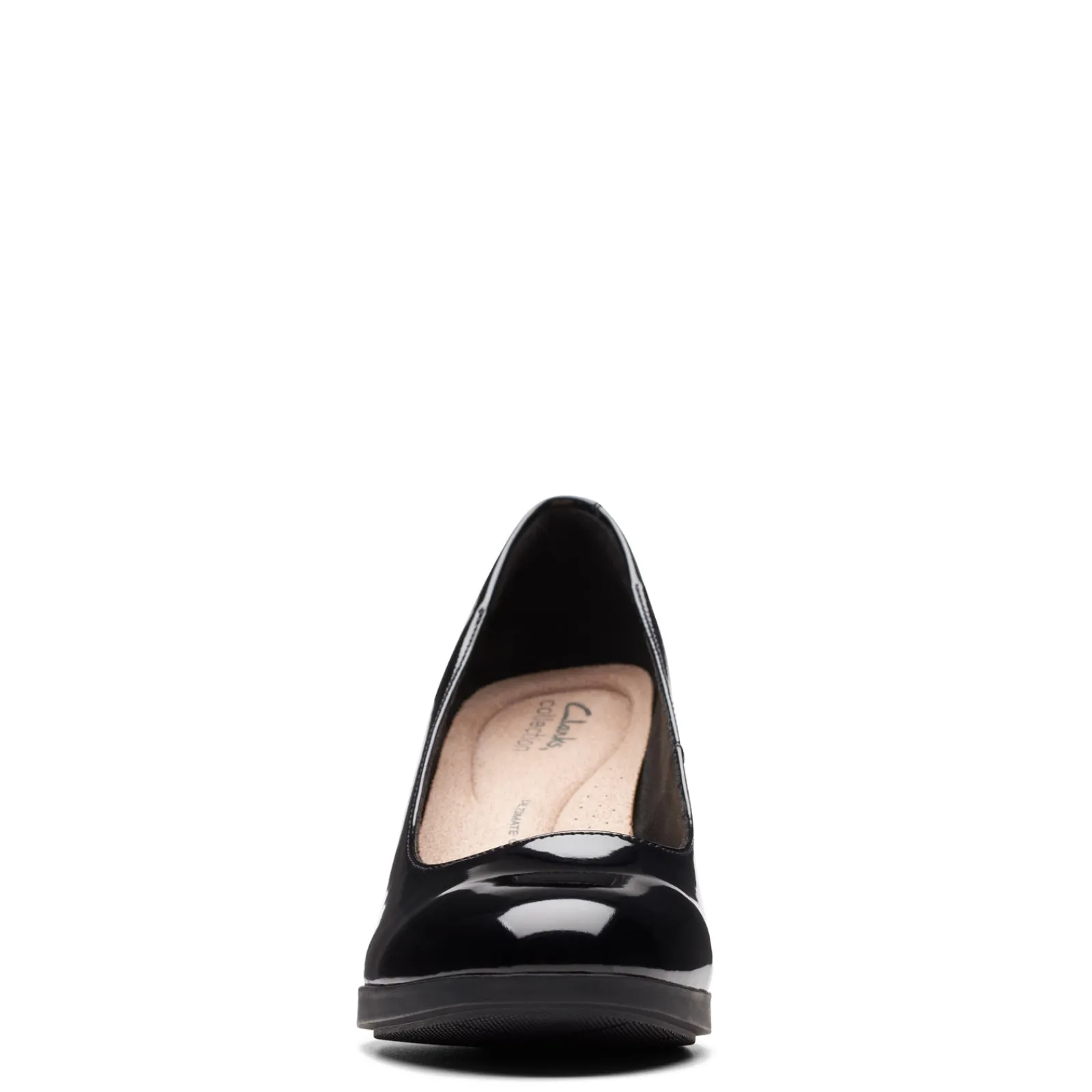 Sale Clarks Women's , Bayla Skip Pump Black Patent