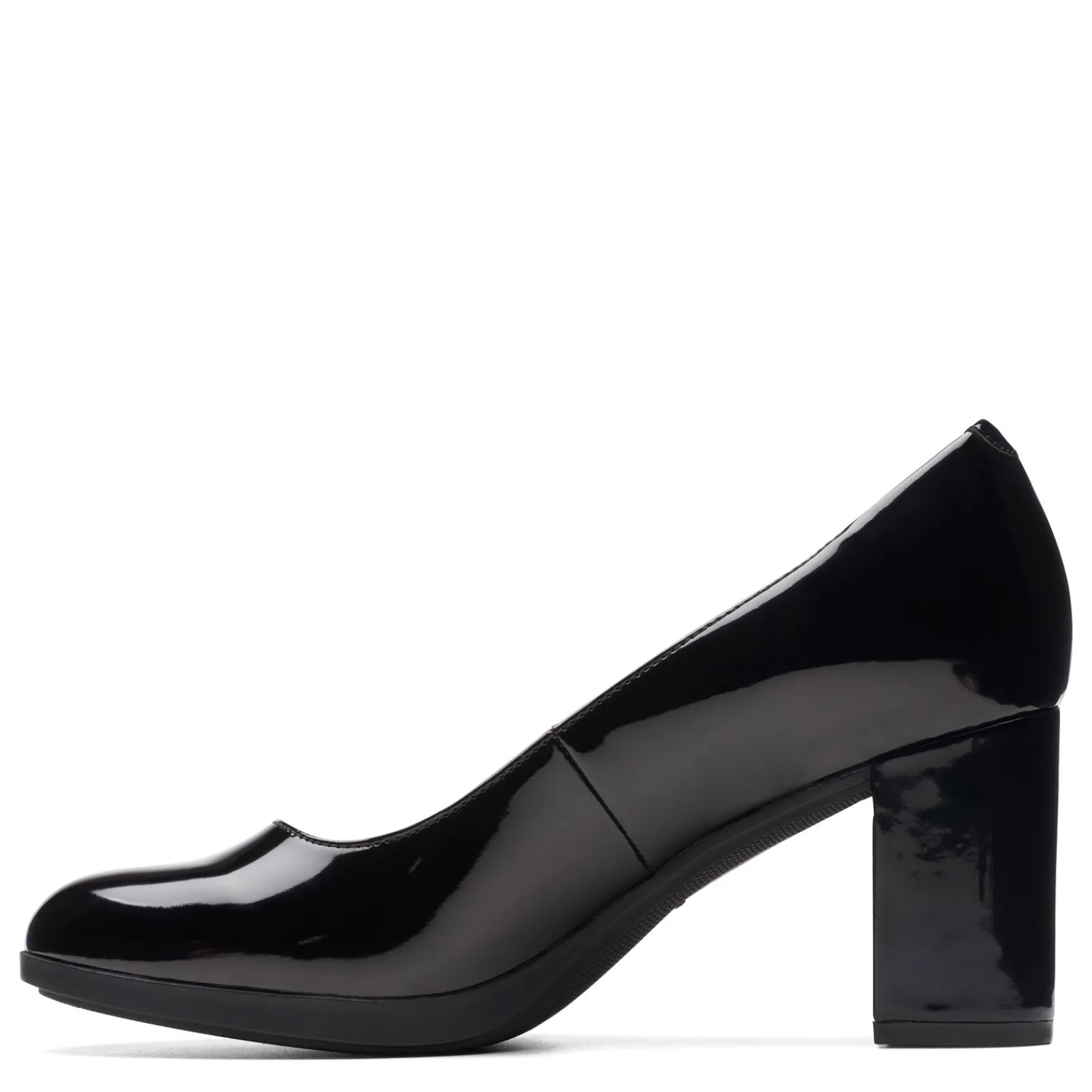 Sale Clarks Women's , Bayla Skip Pump Black Patent