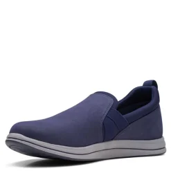 New Clarks Women's , Breeze Bali Slip-On Navy