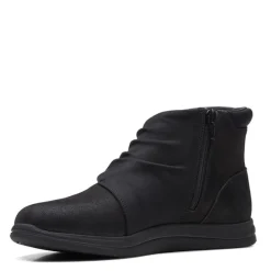 Sale Clarks Women's , Breeze Dusk Boot Black